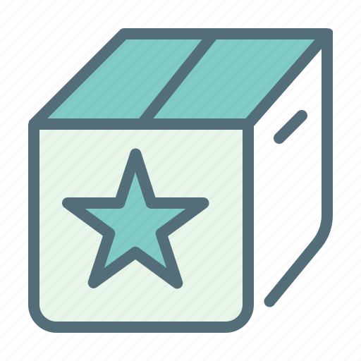 Goods, item, package, special, starred icon - Download on Iconfinder