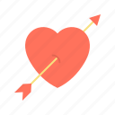 cupids arrow, heart, love, couple