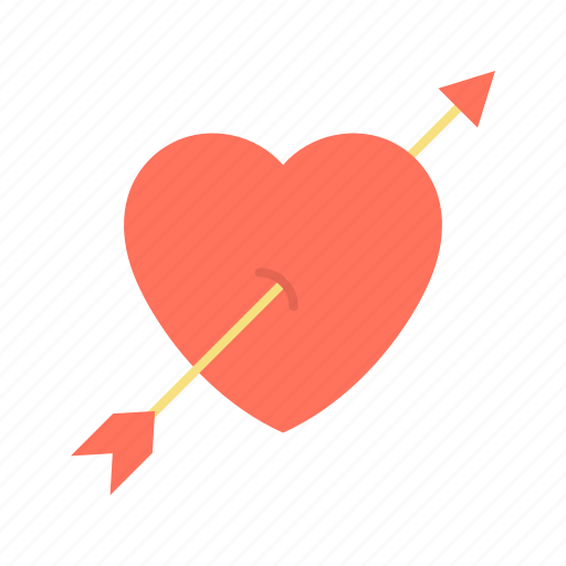 Cupids arrow, heart, love, couple icon - Download on Iconfinder