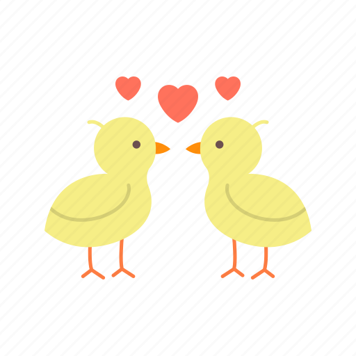 Love birds, couple, hearts, happy icon - Download on Iconfinder