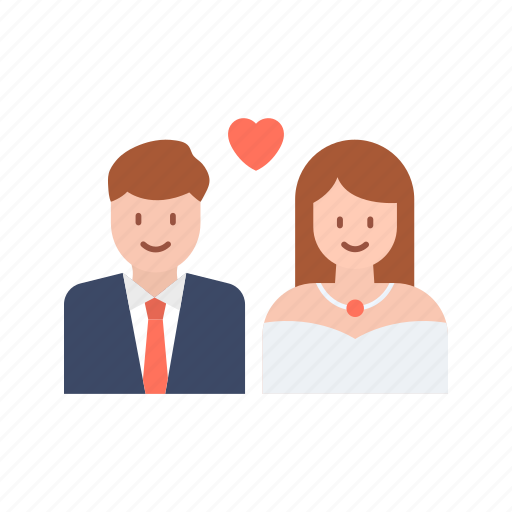 Newlywed, couple, family, newly married icon - Download on Iconfinder