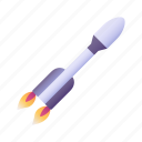 rocket, ship, space