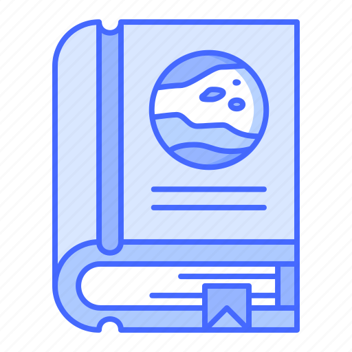 Mars, book, planet, education icon - Download on Iconfinder