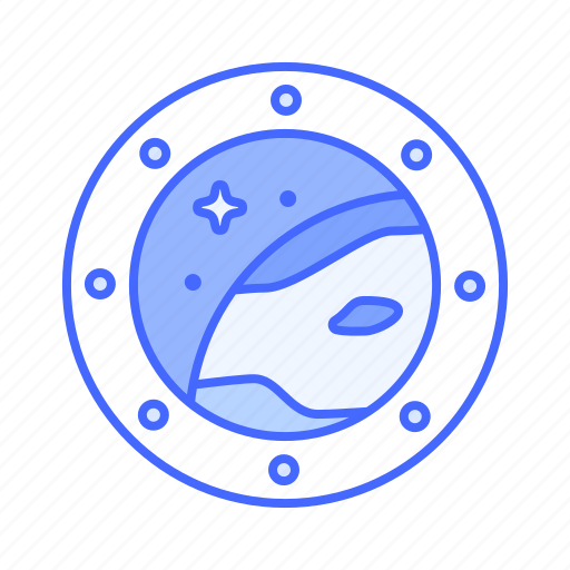 Porthole, mars, space, view icon - Download on Iconfinder