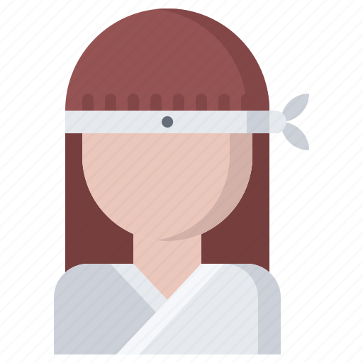 Arts, fight, kimono, martial, sport, student, woman icon - Download on Iconfinder