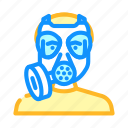 gas, mask, face, virus, surgical, doctor