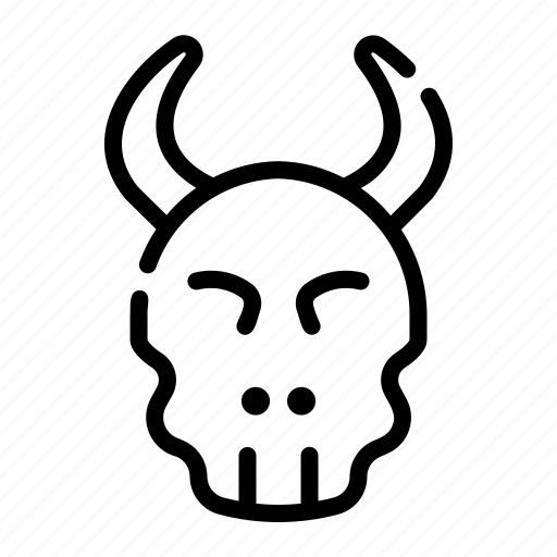 Skull, mask, skeleton, spooky, halloween icon - Download on Iconfinder