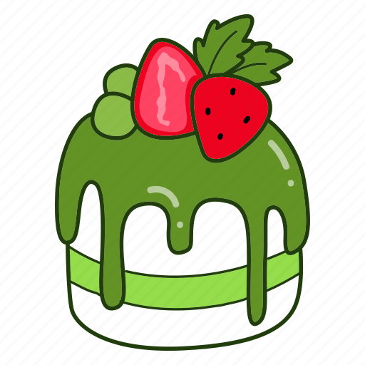 Matcha, tea, energy, beverage, green tea, green, cupcake icon - Download on Iconfinder