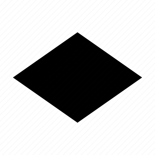 Rhombus icon - Download on Iconfinder on Iconfinder