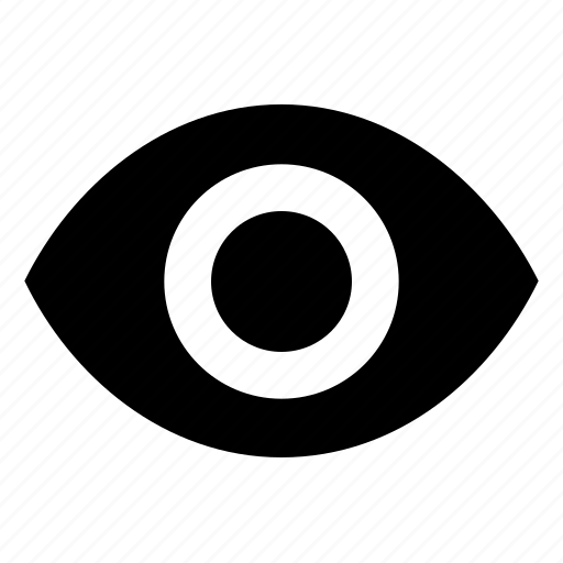 Eye, views icon - Download on Iconfinder on Iconfinder