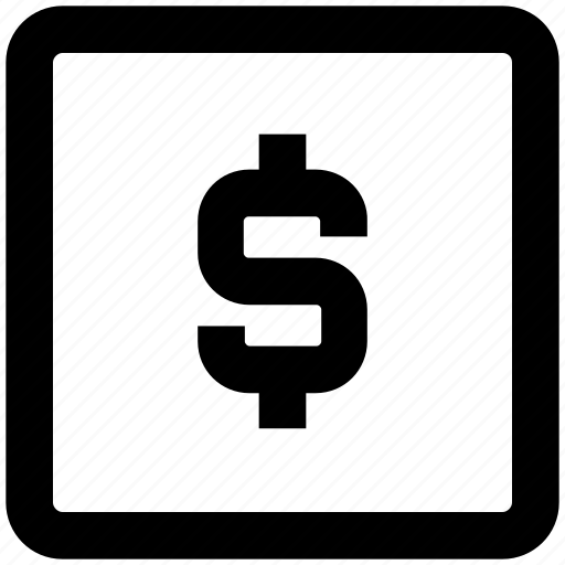 Currency, dollar, finance, square, square chip dollar icon - Download on Iconfinder