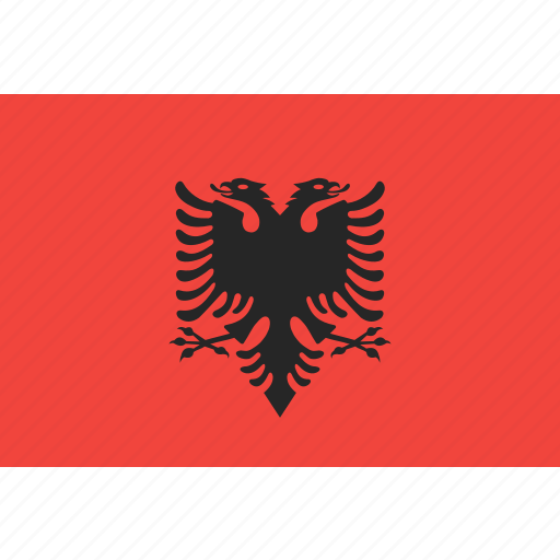 Albania, country, flag, nation, world icon - Download on Iconfinder