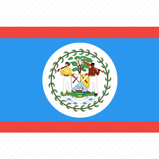 Belize, country, flag, nation, world icon - Download on Iconfinder
