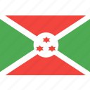burundi, country, flag, nation, world