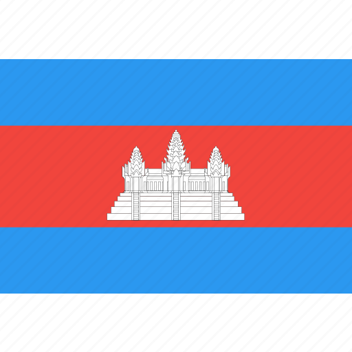 Cambodia, country, flag, nation, world icon - Download on Iconfinder