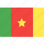 cameroon, country, flag, nation, world 