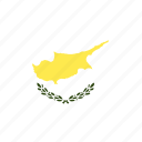 country, cyprus, flag, nation, world