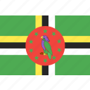 country, dominica, flag, nation, world