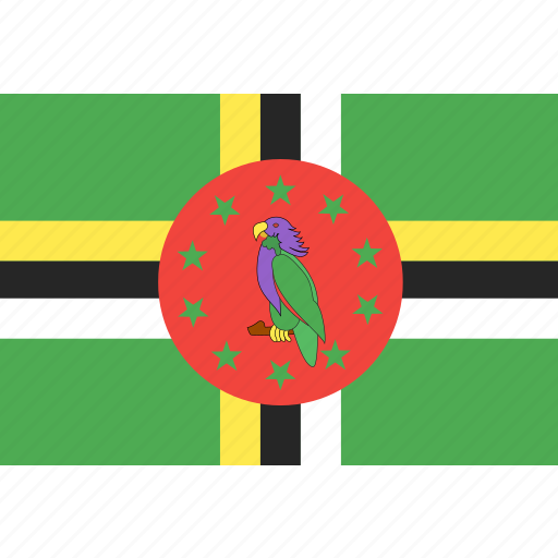 Country, dominica, flag, nation, world icon - Download on Iconfinder