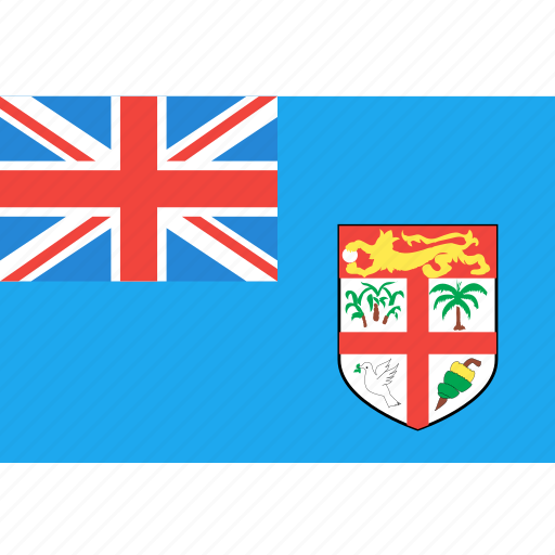 Country, fiji, flag, nation, world icon - Download on Iconfinder