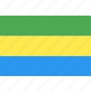 country, flag, gabon, gabonese, nation, republic, world