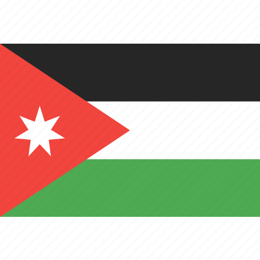 Country, flag, jordan, nation, world icon - Download on Iconfinder