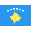 country, flag, kosovo, nation, world