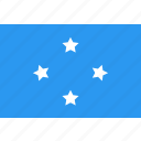 country, flag, micronesia, nation, world