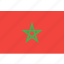 country, flag, morocco, nation, world 
