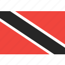 and, country, flag, nation, tobago, trinidad, world