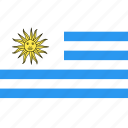 country, flag, nation, uruguay, world