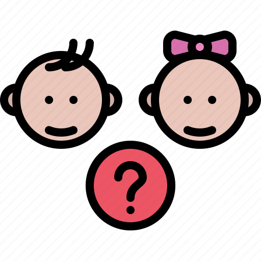 Baby, boy, girl, gynecology, maternity, pregnancy, question icon - Download on Iconfinder