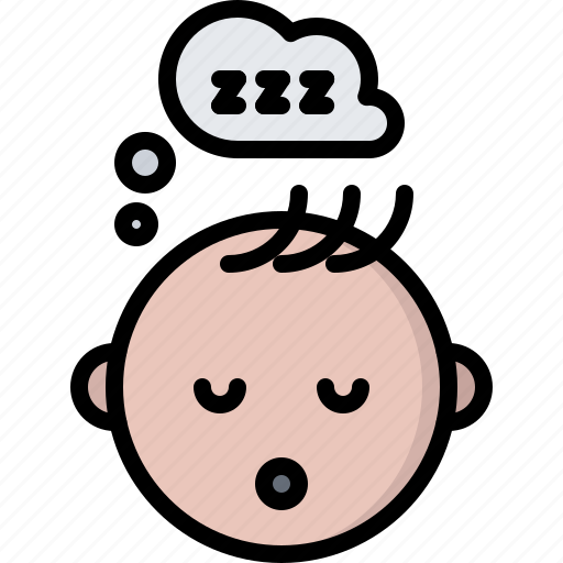 Baby, boy, face, gynecology, maternity, pregnancy, sleep icon - Download on Iconfinder