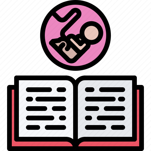 Baby, book, education, gynecology, maternity, pregnancy, training icon - Download on Iconfinder