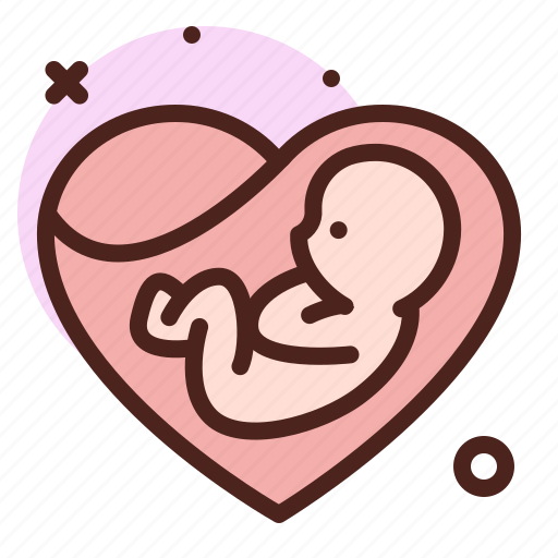 Heart, mother, pregnancy, baby icon - Download on Iconfinder