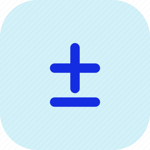 Plus, minus, add, substract, calculator, math, digital calculator icon - Download on Iconfinder