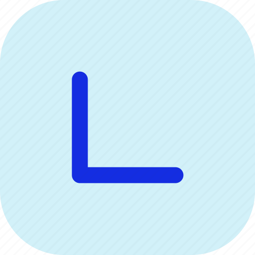 Right, angle, math symbol, math icon - Download on Iconfinder