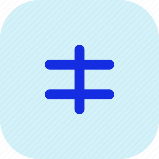 Not, equal, math, calculator, mathematics, accounting icon - Download on Iconfinder