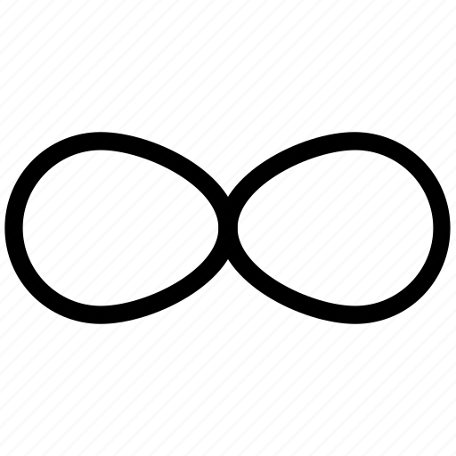 Endless, endlessness, infinity, infinity symbol, lemniscate, limit icon - Download on Iconfinder