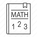 elementary math, math, mathematics, maths, school, textbook, numbers