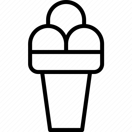 Cream, food, frozen, ice, milk, vanilla icon - Download on Iconfinder