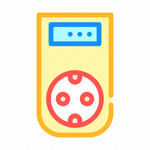 Distance, equipment, measuring, temperature, wattmeter, weight icon - Download on Iconfinder