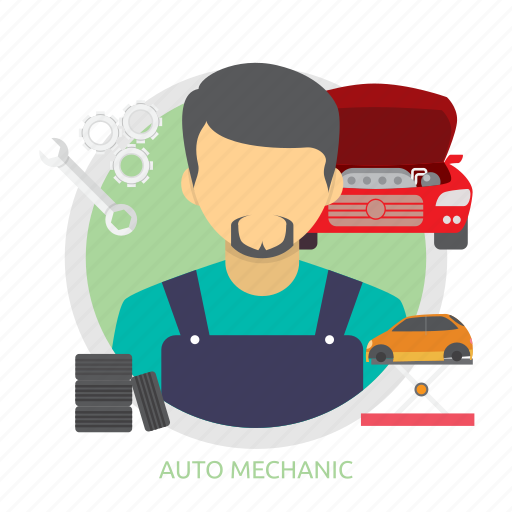 Auto, auto mechanic, automotive, mechanic, vehicle icon - Download on Iconfinder