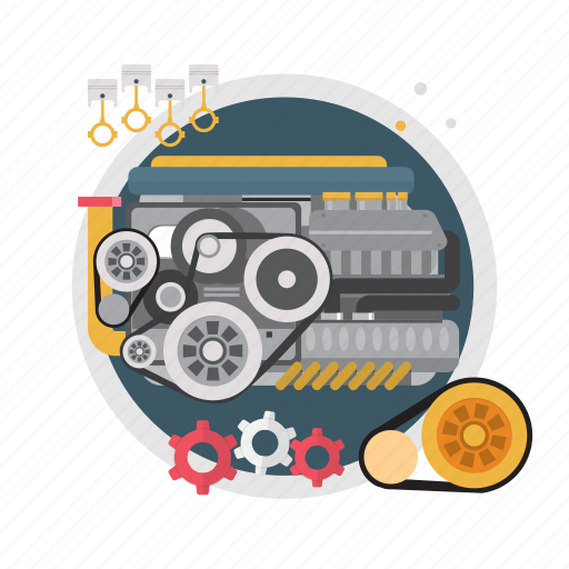 Car, car machine, machine, mechanism, motor, technology, vehicle icon - Download on Iconfinder