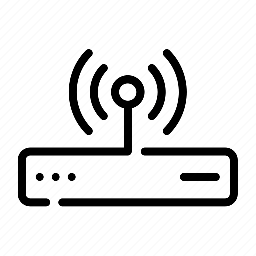 Modem, wireless, wi, fi, electronics, gateway, internet icon - Download on Iconfinder