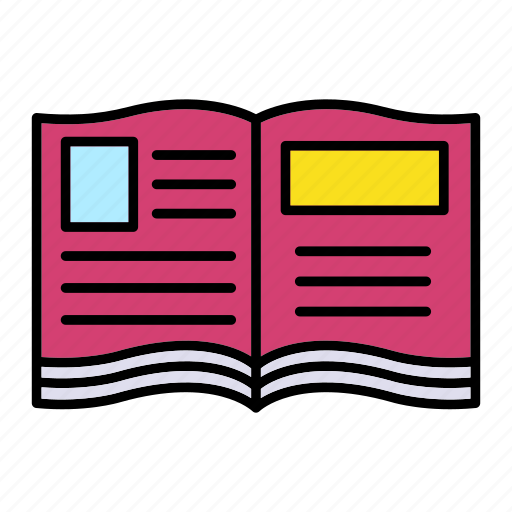 Book, journal, mag, magazine icon - Download on Iconfinder