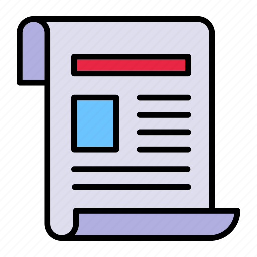 Article, blog, newspaper, paper, post icon - Download on Iconfinder