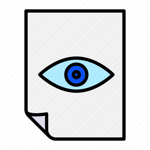Eye, preview, vision, watch icon - Download on Iconfinder