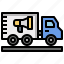 advertising, cargo, deliver, delivery, marketing, transportation, truck 