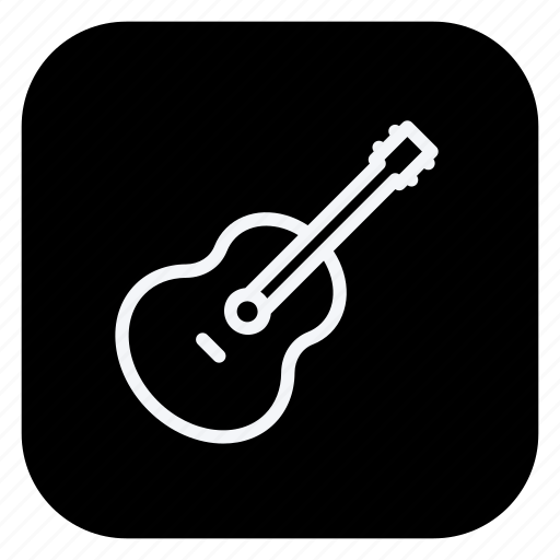 Audio, camera, media, music, photography, video, acoustic guitar icon - Download on Iconfinder